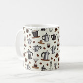 Tropfen- und Brauausrüstung Kaffeetasse (Vorderseite Links)