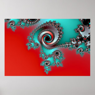 Tropfen unten poster