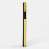 Tropfen von Gold und Glitzern Case-Mate iPhone Hülle (Hinten/Rechts)