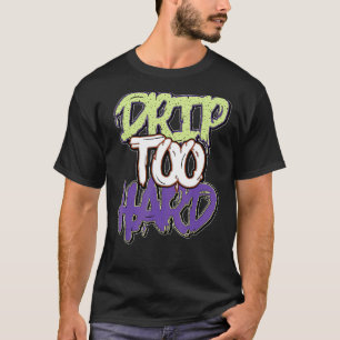 Tropfen zu Hard Canyon Lila 4s Matching T-Shirt