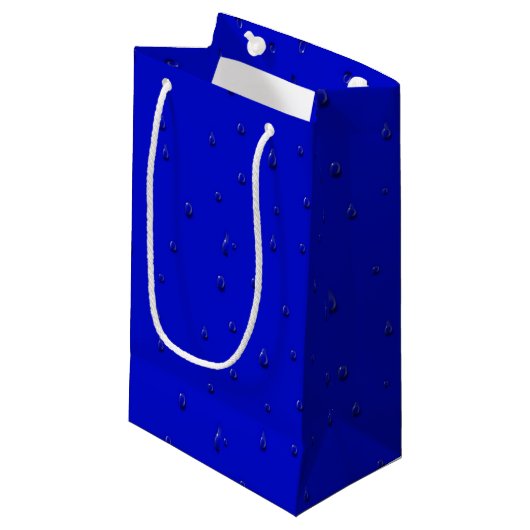 Tropfenblende Kleine Geschenktüte (Vorderseite Schrägansicht)