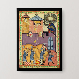 Tropfende Felsen, Codex Manesse aus dem 14. Jahrhu Button