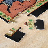 Tropfende Felsen, Codex Manesse aus dem 14. Jahrhu Puzzle (Seite)