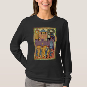 Tropfende Felsen, Codex Manesse aus dem 14. Jahrhu T-Shirt