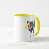 Tropfende Tasse der Magie-W (VorderseiteRechts)