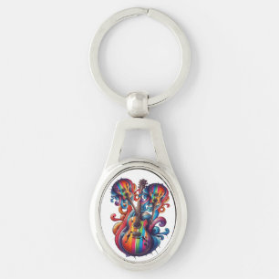 Tropfender Klang Schlüsselanhänger