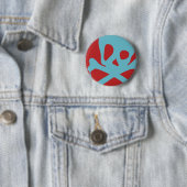 Tropfender Schädel Button (Beispiel)