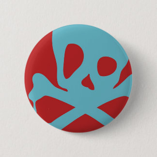 Tropfender Schädel Button