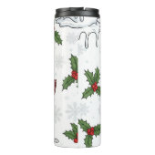 Tropfender Schneemann Spaß Thermosbecher (Rückseite)
