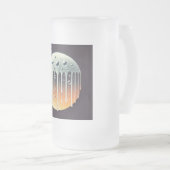 Tropfendes Bierglas Mattglas Bierglas (VorderseiteRechts)