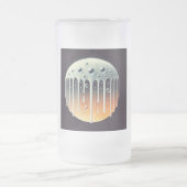 Tropfendes Bierglas Mattglas Bierglas (Mittel)