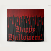 Tropfendes Red Satin Tropfen Halloween-Party