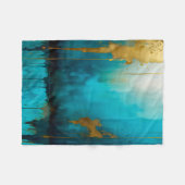 Tropfenluxus Fleecedecke (Vorderseite (Horizontal))