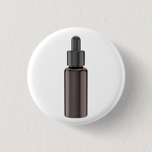 Tropferflasche mit Pipette Button (Vorderseite)