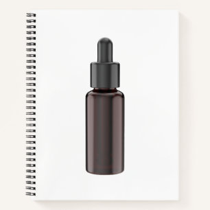 Tropferflasche mit Pipette Notizblock