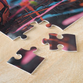 Tropffarbe Ostereier Puzzle (Seite)