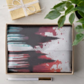 Tropffarben der Wind-Howling-Wolf-Dekoupage Seidenpapier (Geschenk)