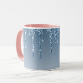 Tropfflasche Glitzer Tasse (Vorderseite Links)