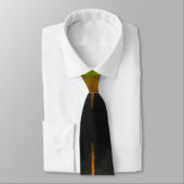 Tropfgelb/orange Paint Neck Tie Krawatte (Gebunden)