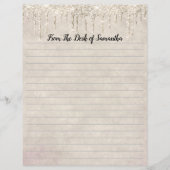 Tropfkohl Glitzer Champagner-Konfektionierung (Vorderseite)