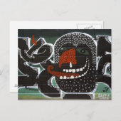 Tropfnase Postkarte (Vorne/Hinten)