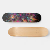 Tropfneon-Paint-Muster Skateboard (Horizontal)