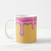 Tropfrosa Eiscreme Kaffee Tasse, Cup Kaffeetasse (Links)