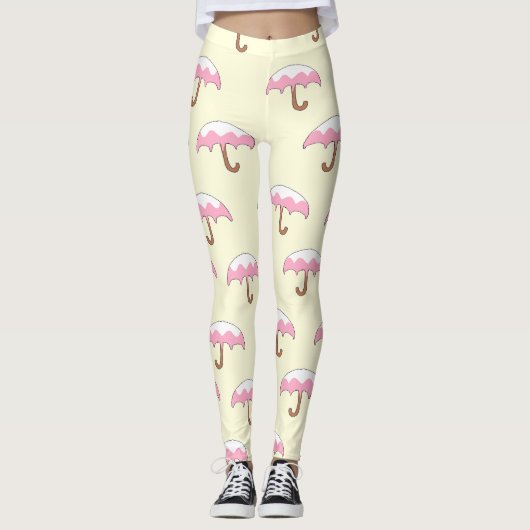 Tropfschirmmuster Leggings (Vorderseite)
