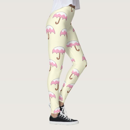 Tropfschirmmuster Leggings (Rechts)