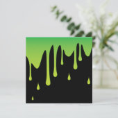 Tropfschleife Einladung (Stehend Vorderseite)