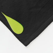 Tropfschleife Fleecedecke (Ecke)