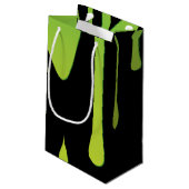 Tropfschleife Kleine Geschenktüte (Rückseite Schrägansicht)