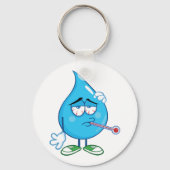 Tropfwasser-Schlüsselanhänger Schlüsselanhänger (Vorderseite)