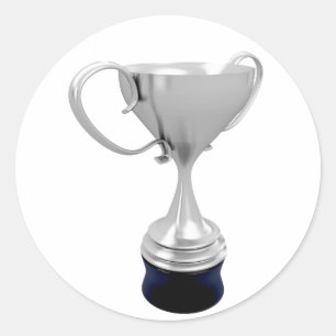 Trophäe-Aufkleber Runder Aufkleber
