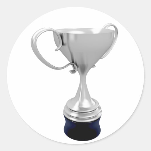 Trophäe-Aufkleber Runder Aufkleber (Vorderseite)