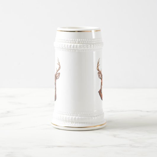 Trophäe-Dollar-Gestell-Berg Bierglas (Mittel)