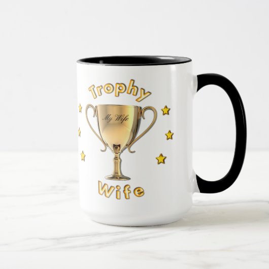 Trophäe-Ehefrau-Tasse Tasse (Rechts)