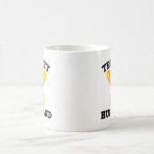 Trophäe-Ehemann lustig Kaffeetasse (Mittel)