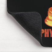 Trophäe-Ehemann, lustig+Männer+Geschenke Mousepad (Ecke)