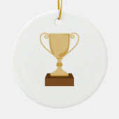 Trophäe Keramik Ornament (Vorne)