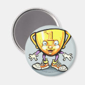 Trophäe Magnet (Vorderseite/Rückseite)