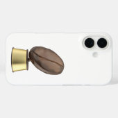Trophäe mit Kaffeebohne Case-Mate iPhone Hülle (Rückseite (Horizontal))