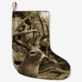 Trophäe-Rotwild Kleiner Weihnachtsstrumpf (Vorderseite)