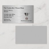 Trophäe-und Plaketten-Geschäft Visitenkarte (Vorne/Hinten)
