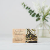 Trophäen der Jagd, Claude Monet 1862 Visitenkarte (Stehend Vorderseite)