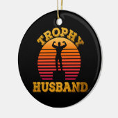Trophäen-Ehemann Keramik Ornament (Links)