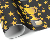 TROPHÄEN GESCHENKPAPIER (Rolleneckpunkt)