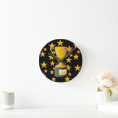 TROPHÄEN RUNDE WANDUHR (Zuhause)