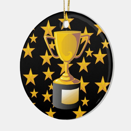 TROPHIEN KERAMIKORNAMENT (Links)