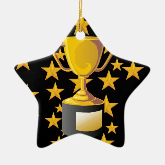 TROPHIES KERAMIK ORNAMENT (Vorne)